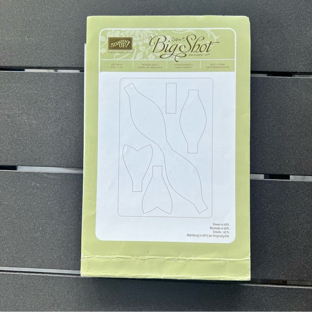 Stampin’Up Large Bigz Die Gift Bow ￼